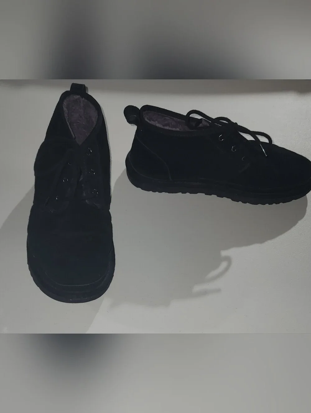 UGG black suede